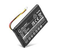 CELLONIC, battery sat nav compatible with Garmin Drive 50LMT, 50, 51 LMT-S, Smart 51 LMT-S, 5 Pro, Smart 5 LMT, Nüvi 55LMT, nüvi 55LT (1100mAh, 3.7V) Replacement battery 361-00056-00