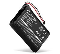 CELLONIC, battery sat nav compatible with Garmin Zumo 390LM, Zumo 350, zumo 340LM (1800mAh, 3.7V) Replacement battery 361-00059-00