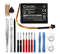 CELLONIC, battery sat nav compatible with TomTom Go 510 (2013), Go 600, Go 500 (2013) (950mAh, 3.7V) + Tool-kit Replacement battery FMB0932008731 AHA11110005 6027A0089521