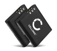 CELLONIC, Camera battery compatible with Olympus Tough TG-Tracker, Stylus SH-60, Stylus SH-50 (1100mAh, 3.6V) 2x