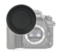 CELLONIC® Camera Body Cap/Rear Lens Cap Compatible for Nikon D750 D3200 D3500 D5300 D5100 D810 D850 D7100 (BF-1B), Protective DSLR Housing Mount/Lenses Back Cover Lid