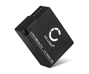 CELLONIC® DMW-BLC12 DMW-BLC12E Replacement Battery for Panasonic Lumix DMC-FZ1000 DMC-FZ200 DMC-FZ2000 DMC-FZ300 DMC-G5 DMC-G6 DMC-G7 DMC-G70 DMC-G81 1000mAh Camera Spare Battery Backup Power Accu