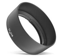CELLONIC ES-65B Lens Hood for Ø 52mm compatible with Canon RF 50mm F1.8 STM | Bayonet, Cylindrical / Round,Plastic, Black, for Canon RF 50mm F1.8 STM
