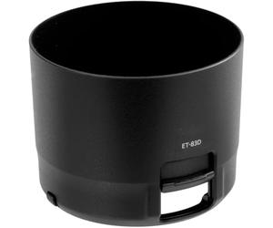 CELLONIC ET-83D Telephoto Lens Hood for Ø 77mm compatible with Canon ET-83D | Bayonet, Cylindrical / Round,Plastic, Black, for Canon EF 100-400mm f/4.5-5.6L IS USM