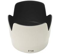 CELLONIC ET-86 White Lens Hood for Ø 77mm compatible with Canon ET-86