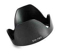 CELLONIC EW-78D Lens Hood Compatible for Canon EF 28-200mm f3.5-5.6 USM, EF-S 18-200mm f/3.5-5.6 IS Plastic Bayonet Cylindrical/Round Sun Shade Protector Cover