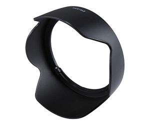 CELLONIC EW-83H Lens Hood for Ø 77mm compatible with Canon EW-83H | Bayonet, Flower / Tulip / Petal,Plastic, Black, for Canon EF 24-105mm f/4L IS USM