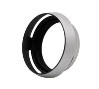 CELLONIC LA-49X100 Lens Hood Ø 49mm Compatible for compatible with Universal 82mm Metal Screw-in Cylindrical/Round Sun Shade Protector Cover