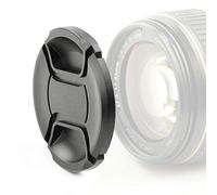 CELLONIC Lens Cap (front) compatible with Ø 39mm - Canon, Nikon, Fujifilm, Olympus, Sony, Panasonic, Pentax, Snap On: Inside handle/Central Pinch Protective Cover Lid