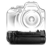 CELLONIC MB-D17 Battery Grip Compatible for - Camera Vertical Grip for EN-EL15 Batteries - Multifunction Portrait Handle Backup Battery Holder