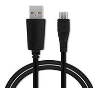 CELLONIC USB Sat Nav Charger Cable Replacement for Snooper Truckmate S6900 / Ventura S6900 1m Fast Charging 1A Data Cable GPS Wire Navi Lead PVC - Black