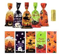 Cellophane Bags - Halloween Sweets Party Packs, 100 Pieces
