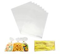 Cellophane Bags,Sweet Bags,Cookie Bags,Party Bags,Clear Cellophane Bags,Clear Plastic Bags,Sweet Bags Empty,Cellophane Bags Small,Clear Bags,Cake Bags (Transparent200)