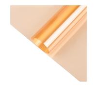 Cellophane Gift Wrapping Film, Iridescent Cellophane Wrapping Roll 20 Sheets Multicolor(Orange)