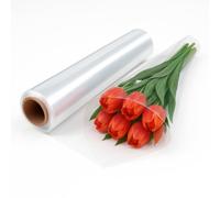 Cellophane Wrap Roll 40cm x 30m | Food Safe & Durable | Premium & Clear Wrapping Rolls Cello Film for Gift Wraps Hamper Baskets DIY Craft Bouquet Christmas & Heavy Duty with 2.5 Mil Thickness
