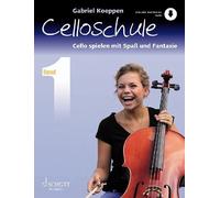 Celloschule Vol. 1 Textbook cello (very easy) Koeppen with Online material Cello