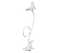 Cellphone Bed Stand - Sturdy Desk Mounting Grip, Angle Rotation System, Secure Smartphone Clip | Kitchen Counter Accessory, Workout Video Guide Support For Home Gym Exercise Table Bedroom