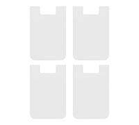 Cellphone-Card-Holder Adhesive - 4 Pack Back Stick On Wallet, Slim Mobile Phone-Pocket, Card-Organizer for Phones, Sticky Case Accessory | Perfect for Credit Cards, ID, Travel, Office, School