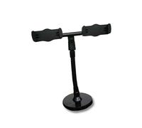 Cellphone&Microphone Stand Holder with Flexible Gooseneck Arm 6inch Counterweight Base, Multi-function for Holding Phone,Mic,Makeup Mirror with Double Ball Heads Rotated to Any Direction.