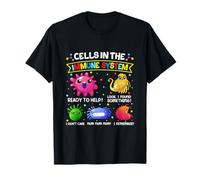 Cells In The Immune System Funny Biology Costume Biology T-Shirt