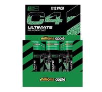 Cellucor C4 Ultimate Pre-Workout Shot, Millions Apple - 12 x 60 ml.