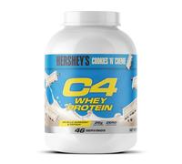 Cellucor C4 Whey Protein Powder, Hershey’s Cookies & Cream, 25g Protein, Low Sugar, Post-Workout Recovery, 46 Servings