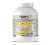 Cellucor C4 Whey Protein Powder, Vanilla Bean, 25g Protein, Low Sugar, Post-Workout Recovery, 46 Servings