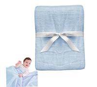Cellular Blanket,Cellular Blankets Baby Extra Soft Breathable Cotton Blankets Light Weight Sleeping Blanket Machine Washable for Cot Bed Moses Basket Pram Crib 70 x 90cm