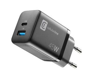 Cellular Line ACHUSBGAN2PD45WK MULTIPOWER MICRO 45W GaN Charger