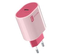 Cellular Line Charger ACHUSBCSMARTPD20WP STYLECOLOR 20W, Pink