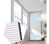 Cellular Pleated Shades 55cm 60cm 65cm 70cm 75cm 80cm 90cm 95cm,Honeycomb Pleated Blinds Thermal,Cellular Blinds for Windows,Blackout Honeycomb Shades for Home Office,W×H-70x180cm/27.6 * 70.9in