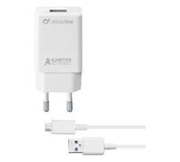 Cellularline Adaptive Fast Charger Kit 15W White