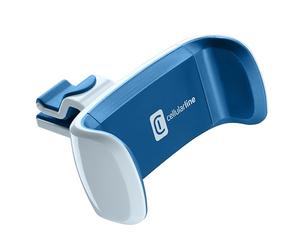 cellularline | Car Holder - Universal | Smartphone Car Mount for Air Vent Fins - Universal for All Mobile Phones - 360° Rotation