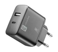 Cellularline Dual Super Fast Charger 25W - Samsung Wall Charger 2 USB