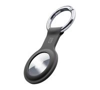 Cellularline Key Ring - AirTag Silicone Case With Hook For AirTag Black