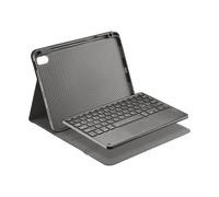 Cellularline Keymag Case Black with Built-in Wireless Keyboard and Pen Holder, Magnetic Attachment, USB-C Charging for 33H Continuous Operation, Compatible with iPad 11 and iPad 10.9