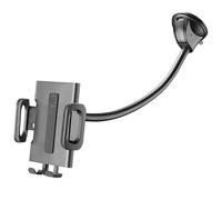 cellularline Pilot Flexi, Flexible in-car smartphone Holder with super-grip suction cup, Black