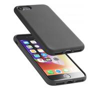 Cellularline Sensation - iPhone 8/7/6 Soft Touch Silicone Case Black