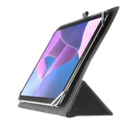 Cellularline - Snap Case - Universal Case for Lenovo Tablet from 10'' to 11'' - Back of the folding case for Camera - Practical stand - Convenient internal tablet housing - Black