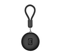 Cellularline Tracy Tag - Find Items, Compatible with Apple iOS Find Me - Compatible with Airtag Accessories - Replaceable Battery (1 Year Life) - Dust and Waterproof - Black