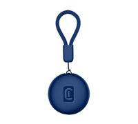 Cellularline Tracy Tag Bluetooth Tracker for Apple Find My, Blue | Bluetooth item tracker designed for iOS, with Apple Find My compatibility for locating everyday belongings