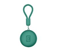 Cellularline Tracy Tag Bluetooth Tracker for Apple Find My, Green | Bluetooth item tracker designed for iOS, with Apple Find My compatibility for locating everyday belongings
