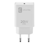Cellularline USB-C Charger 20W - iPhone 8 Or Later White