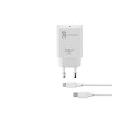 Cellularline USB-C Charger Kit 20W - USB-C To Lightning - iPhone 8 Or Later