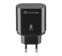 Cellularline USB-C Super Fast Charger PD 25W - Samsung A70, A80, A90, Note 10