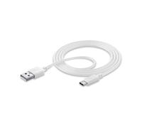 Cellularline USB To USB-C Data Cable White
