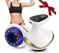 Cellulite Lymphatic Drainage Device, 4-in-1 Anti Cellulite Massager with Vacuum Cupping Therapy, Electric Gua Sha, for Skin Tightening, Blood Circulation, Effective Lymphatic Drainage for the Whole