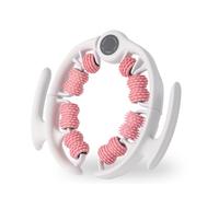 Cellulite Massage Tool Anti-cellulite Roller for Legs Detachable Fascia Blaster for Cellulite Lymphatic Drainage Massager for Cellulite Remove & Relieve Muscle Pain in Thighs Neck Back Arms,Pink-White