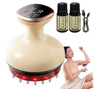Cellulite Massage Tool - Rechargeable Cupping Massager, Smart Cupping 9 Levels, Heated Body Sculpting Device with Handle | D Therapy