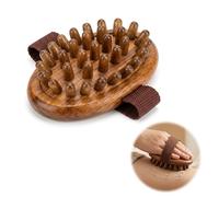 Cellulite Massager Brush, Meridian Massage Brushes, Wooden Body Brush for Lymphatic Drainage Abdominal Relaxation & Blood Circulation Boost, Wood Massage Tools for Men Women